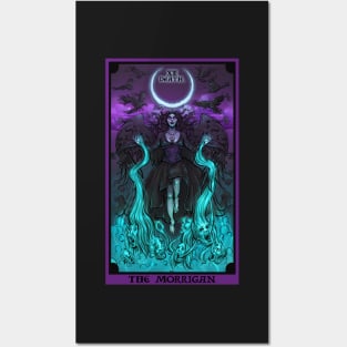 The Morrigan Death Tarot Card Posters and Art
